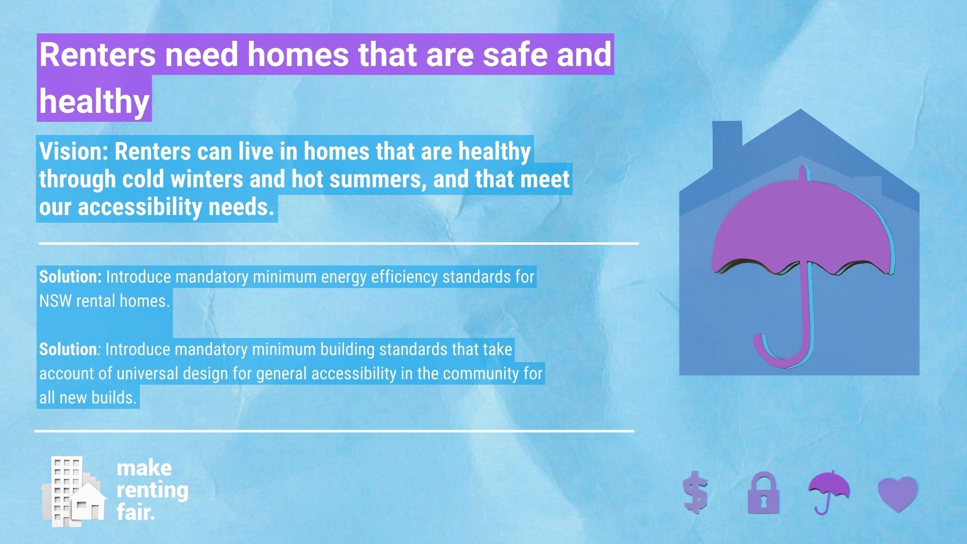 Renters need homes that are safe and healthy